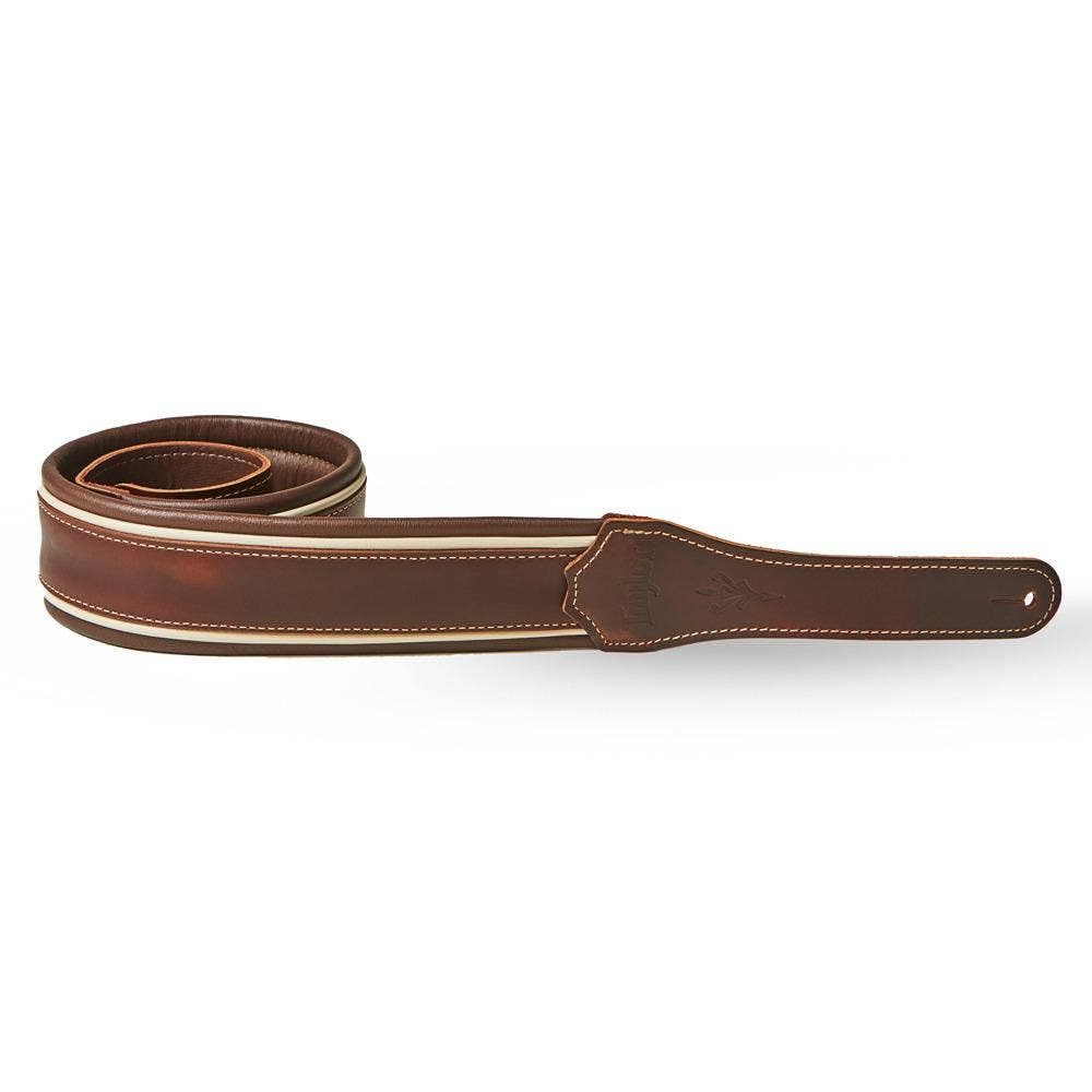Taylor Century 2.5 Inches Guitar Strap - Cordovan Cream Cordovan Leather