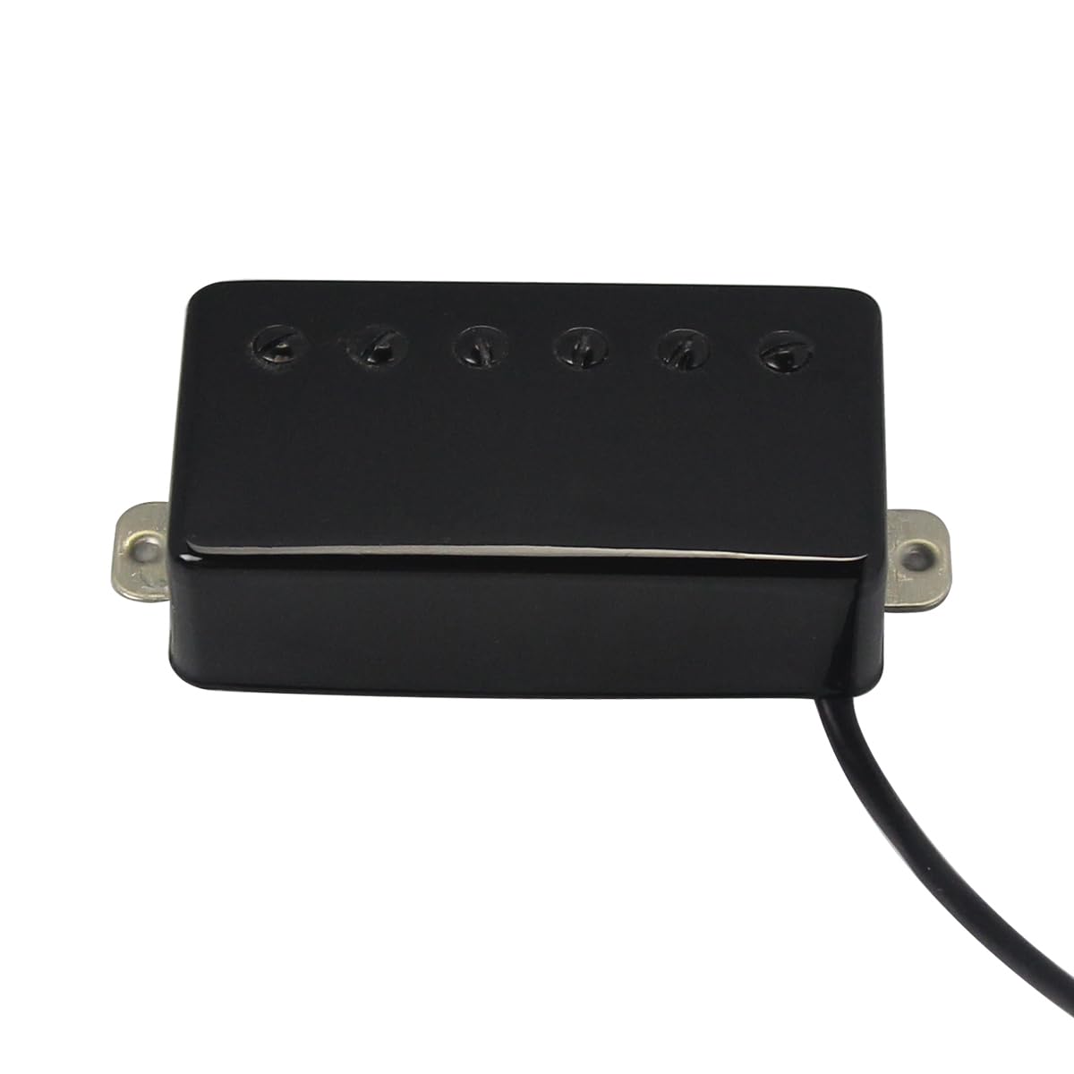 FLEOR Humbucker Pickup Ceramic Guitar Neck Pickup Black Fit LP Style Electric Guitar