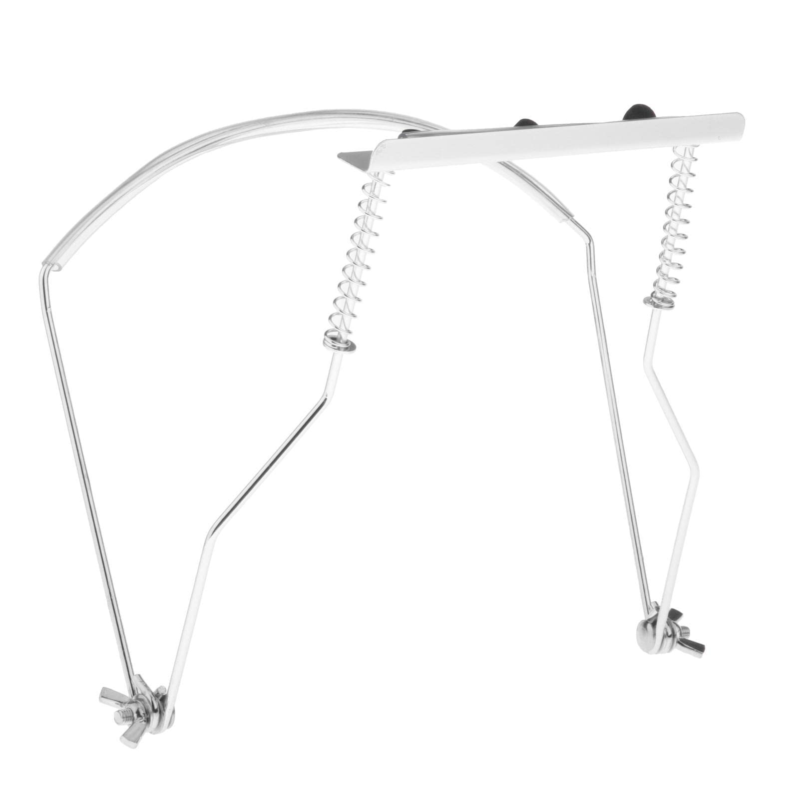 Calandis Harmonica Holder Adjustable Professional Neck Stand Silver For 10 Holes | Harmonicas | Folk & World | Wind & Woodwind
