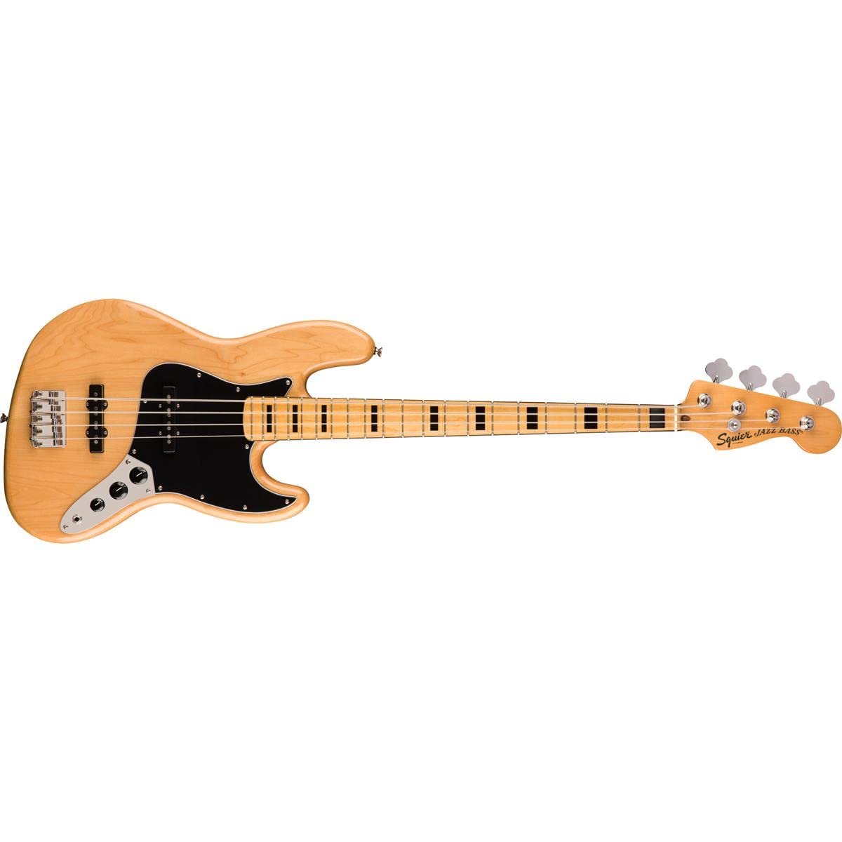 Squier Classic Vibe 70s Jazz Bass, Natural, Maple Fingerboard