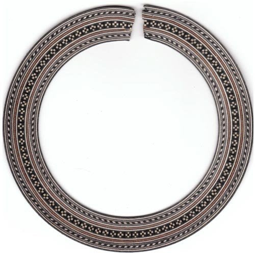 Als Classical Guitar Rosette - Hauser Style #15 - Timber Mosaic - By Australian Luthier Supplies