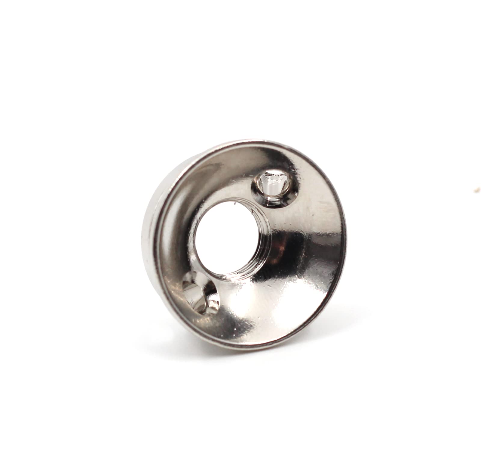 Electrosocket Jack Plate for Telecasters - Polished Nickel Finish