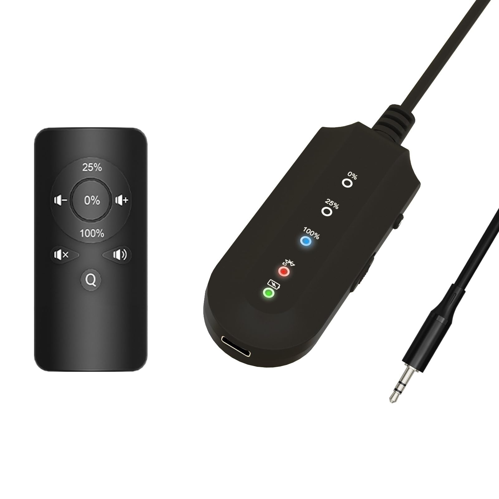 Portable Vocal Remover, AI Intelligent Real-Time Voice Elimination for Karaoke Machines,Bluetooth-Enabled Receiver Compatible wi