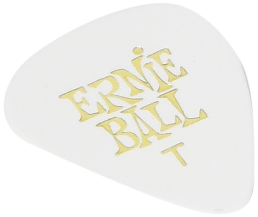 Ernie Ball Guitar Picks, Thin, White, 144-Pack (P09101)
