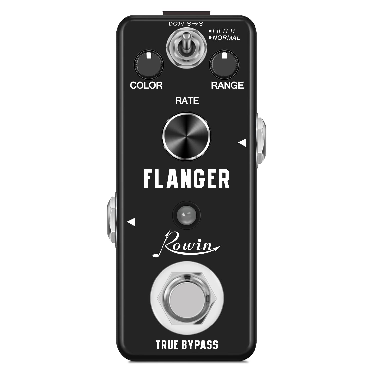 Rowin Flanger Guitar Pedal With Filter And Normal Modes For Electric Guitar Bass True Bypass Lef-312