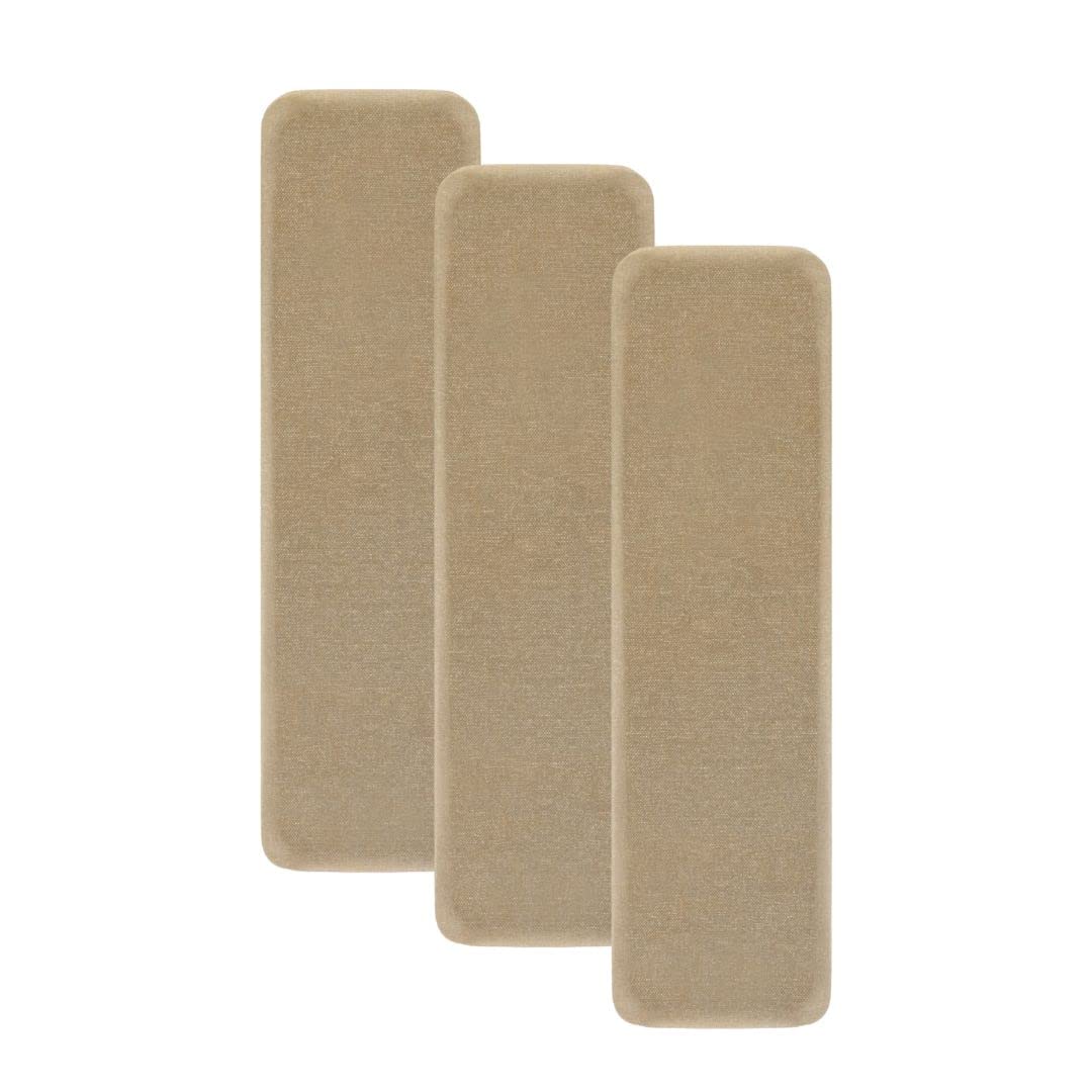 Timber Acoustics Soundproofing Wooden Foam Panels, Acoustic Room Treatment (Set of 3) (1 x 3 x 1.5) (Beige)