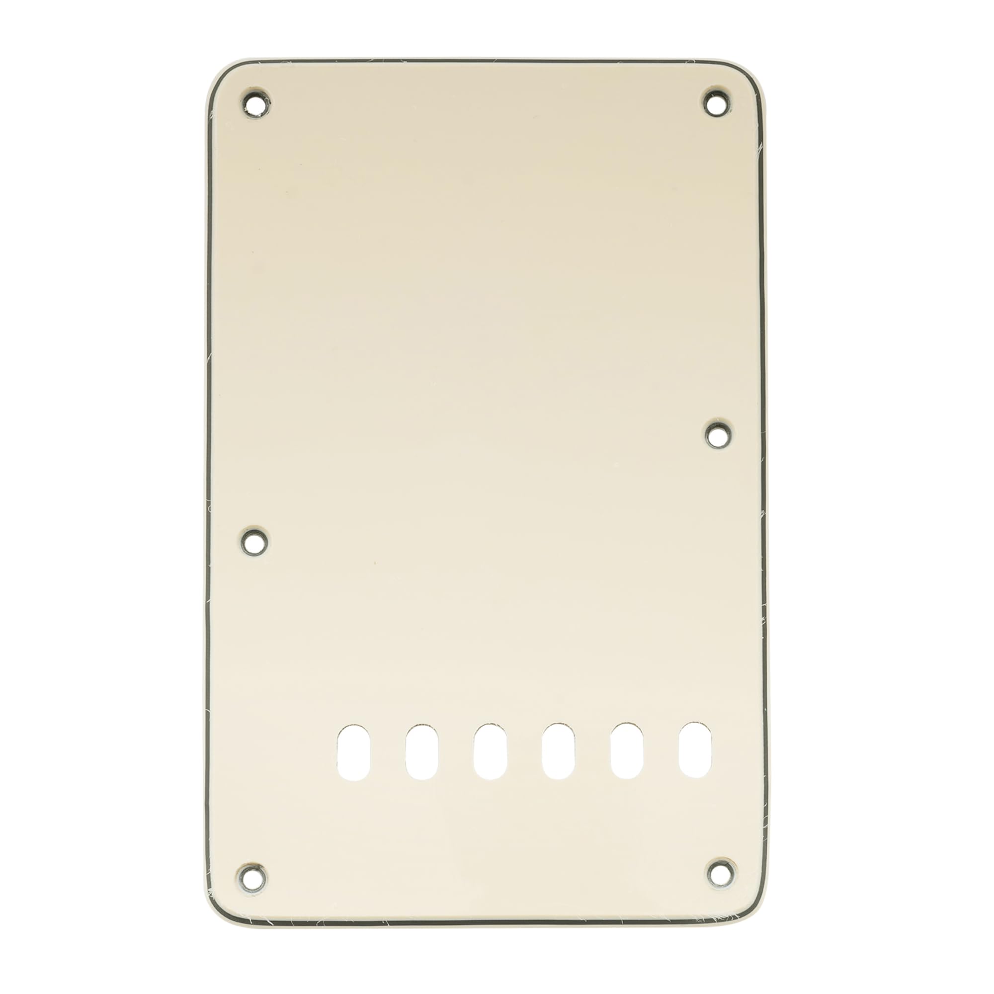 Musiclily Pickguard Strat Back Plate Tremolo Cavity Cover Vintage Style Backplate for Fender US/Mexico Made Standard Stratocaste