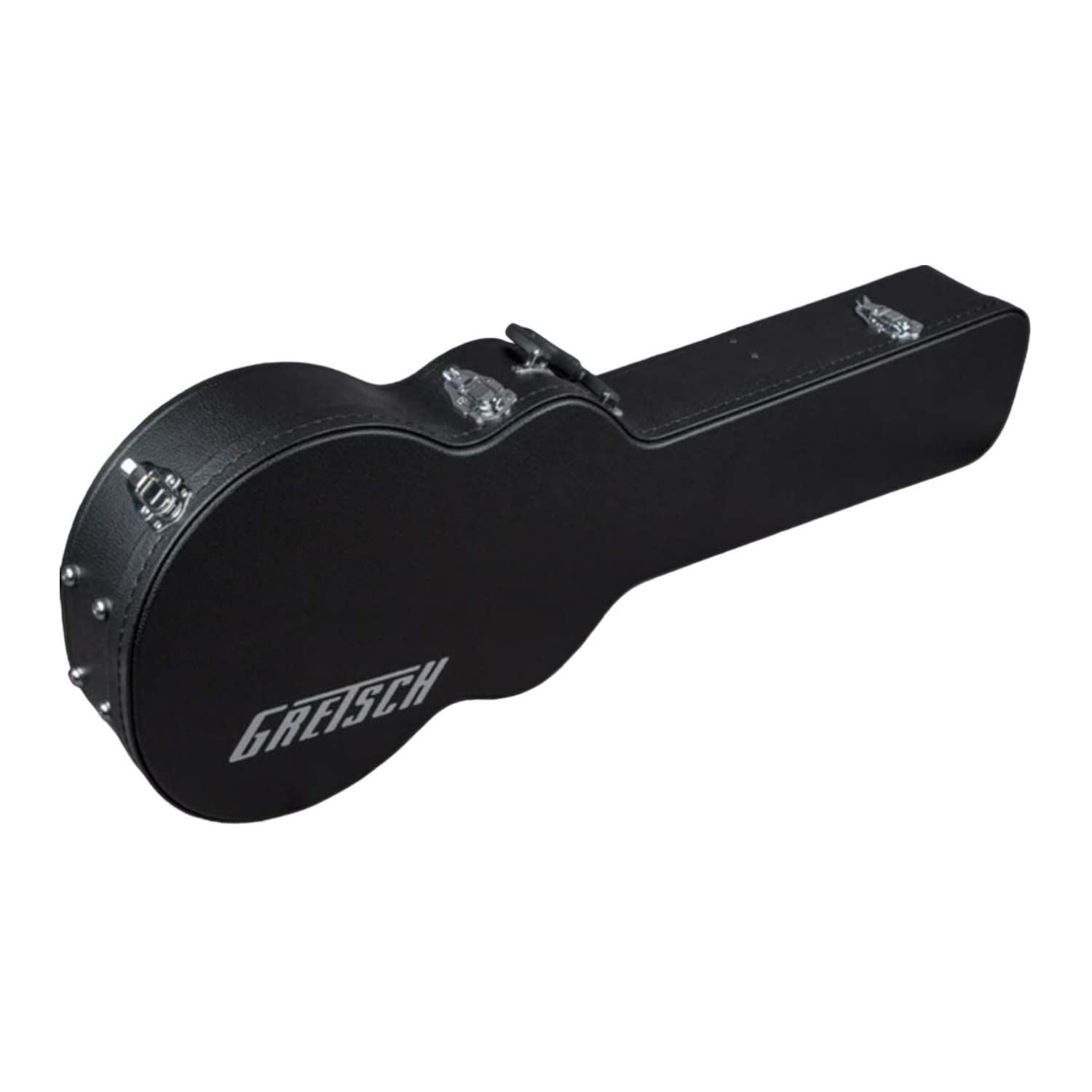 Gretsch G2622T Streamliner Center Block 3-Part Locking System Plywood And Foam Construction Case For Rugged Protection (Black)