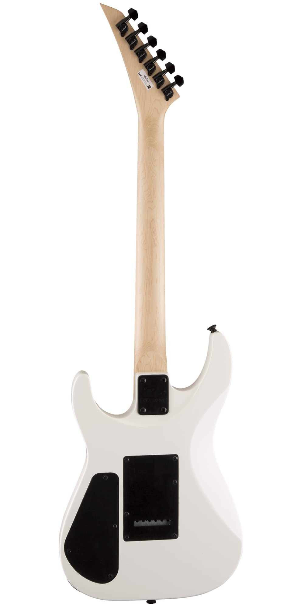 Jackson Dinky Arch Top JS22 DKA Electric Guitar - Snow White Bundle with Cable, Tuner, Strap, Picks, and Austin Bazaar Instructi