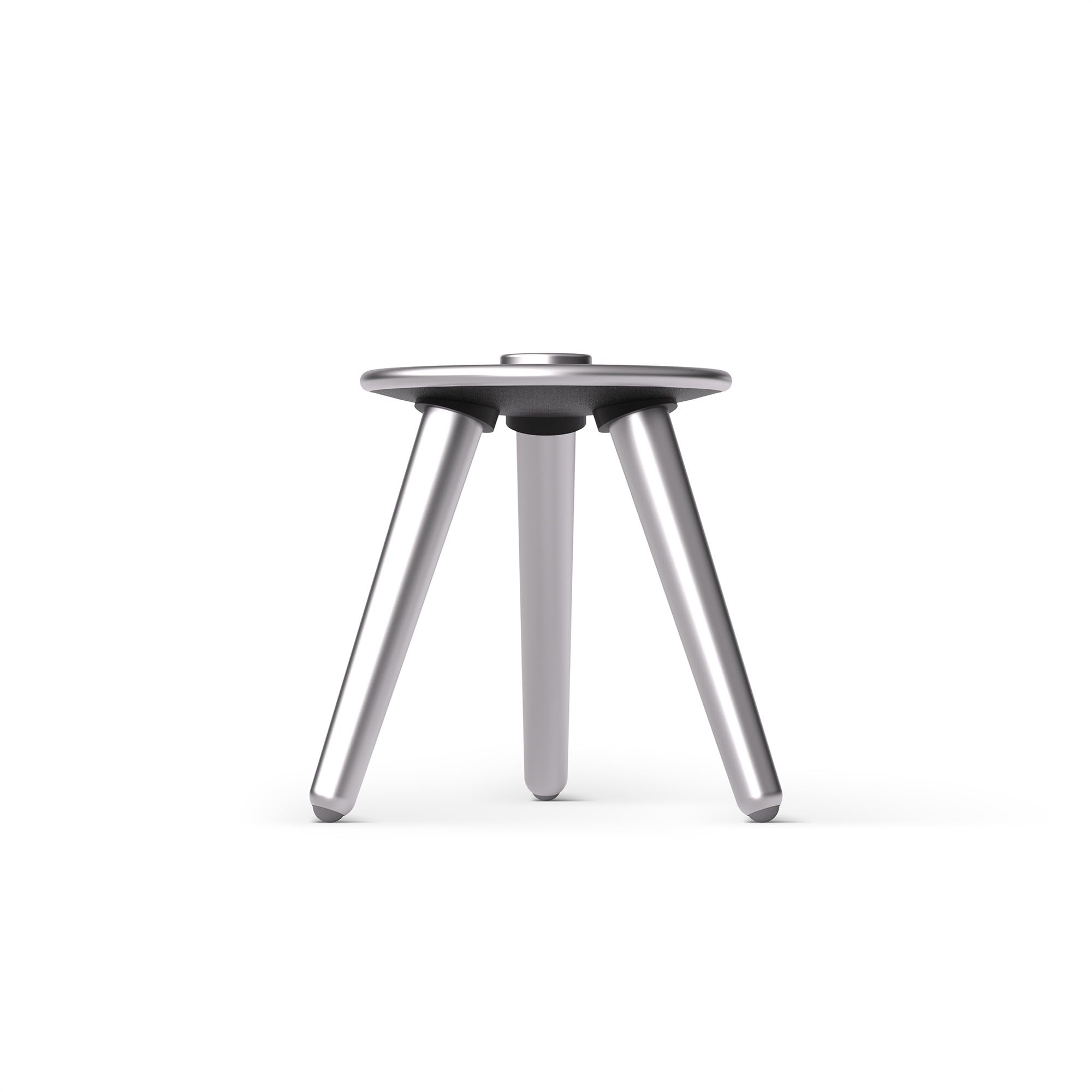 Tripod Speakers Stand (Sliver) for DB1-Speaker Mounting for Optimal Sound - 3-Way Height Adjustment - Optimal Performance - Alum