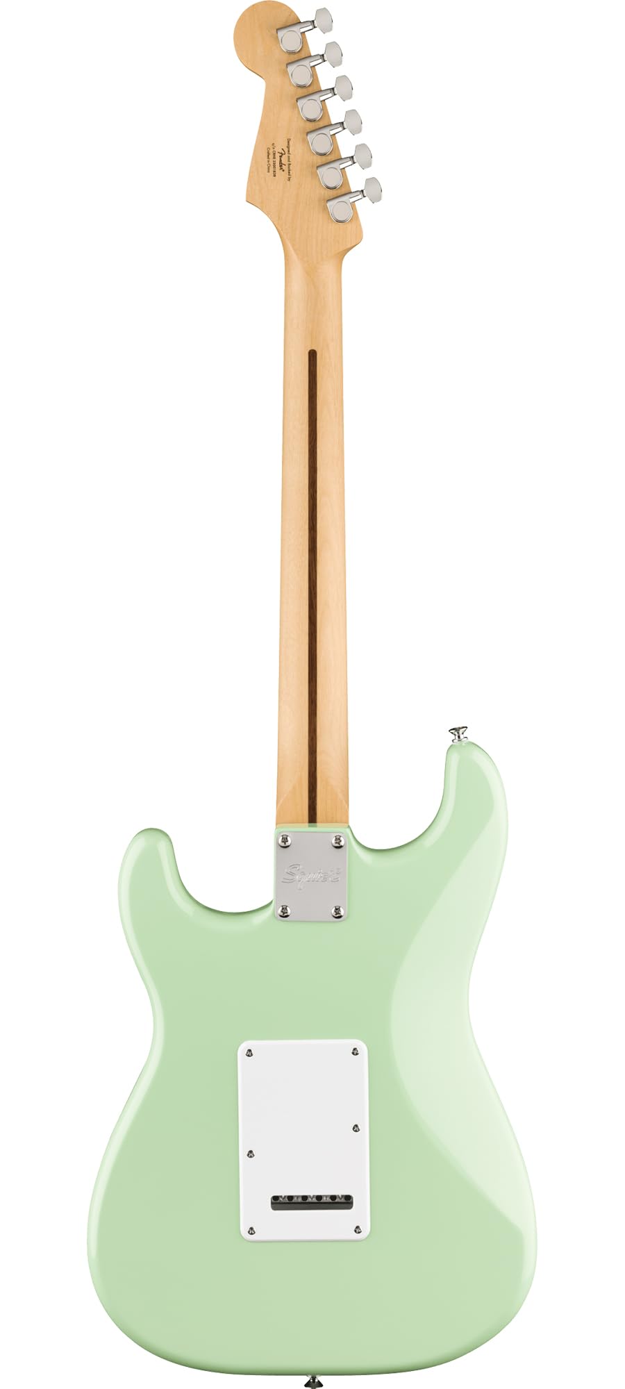 Fender Squier Sonic Stratocaster Pack - Surf Green Bundle with Frontman 10G Amp, Gig Bag, Instrument Cable, Strap, Picks, and 3-