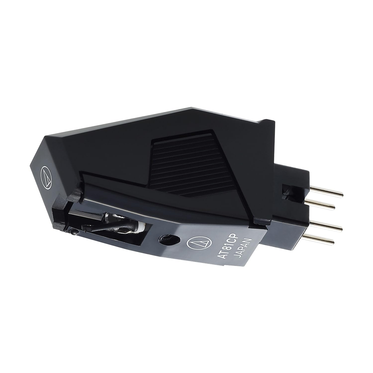 Audio-Technica AT81CP Replacement Phonograph Cartridge with Conical Stylus for P Mount Turntables
