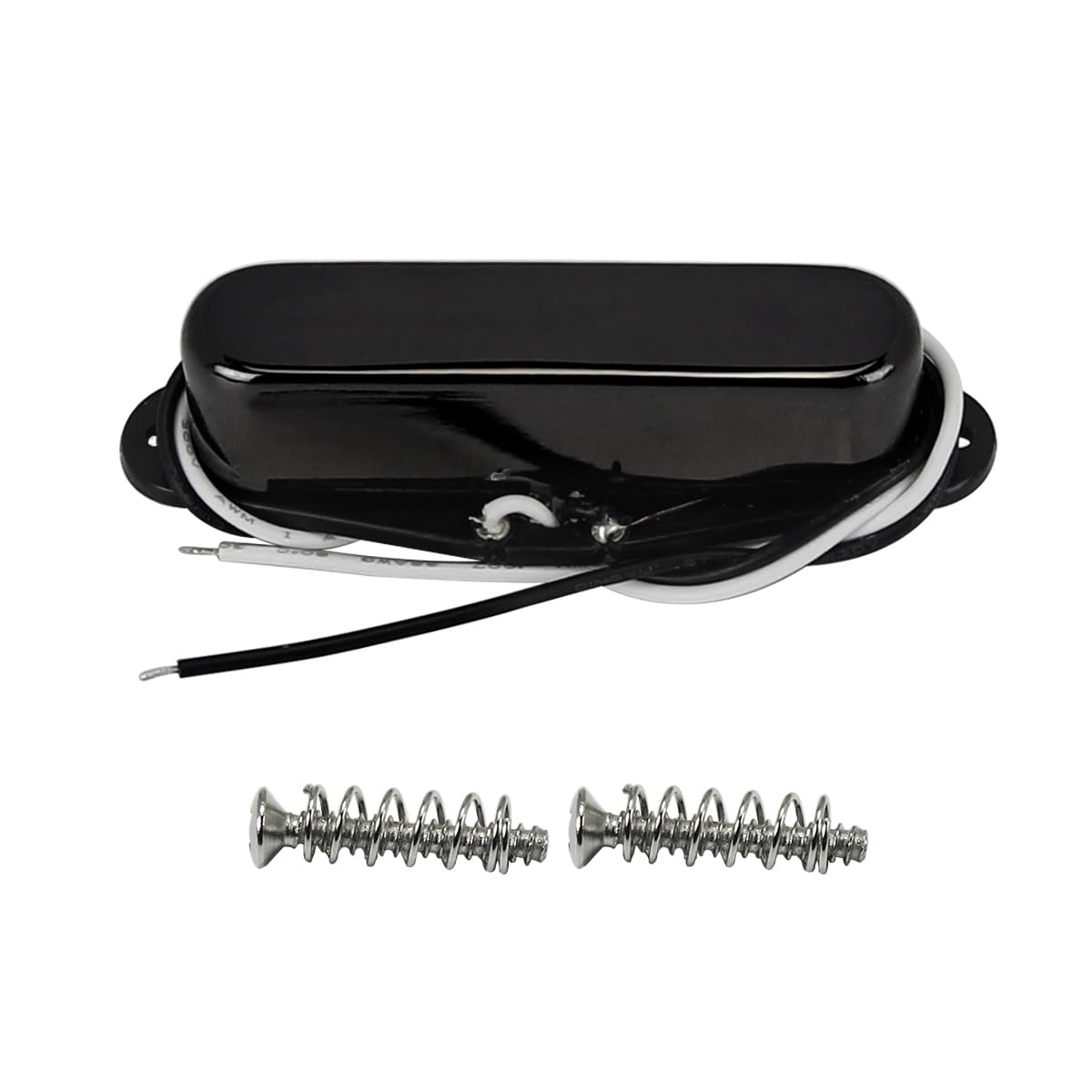 FLEOR Alnico 5 Guitar Pickups Single Coil TL Neck Pickup Black for TL Style Guitar Pickups Part