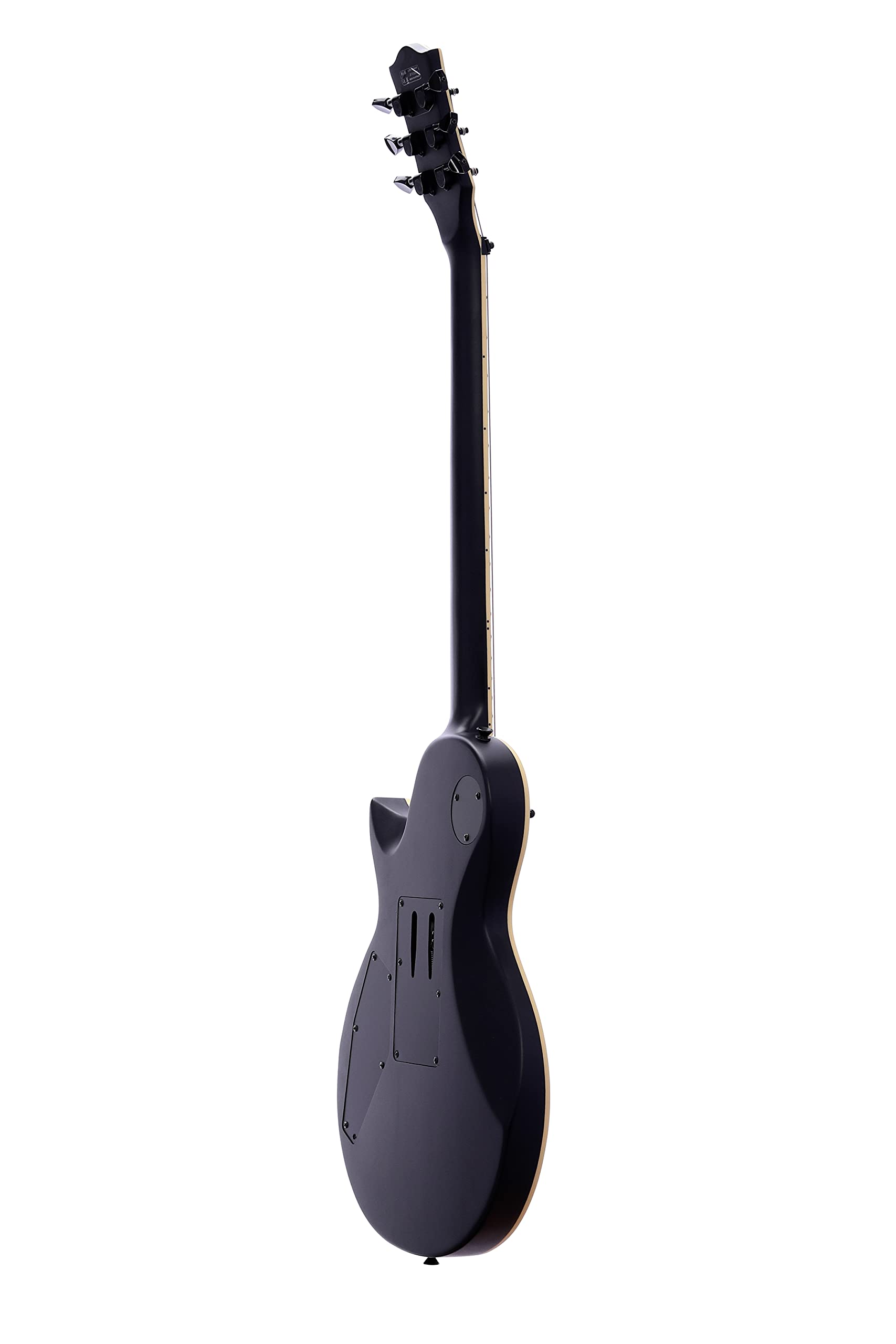 IYV 6 String IYV-ILP-400FR Solid Body wilth Floyld Rose Tremelo Electric Guitar, Satin Black, Right, (ILP-400FR)