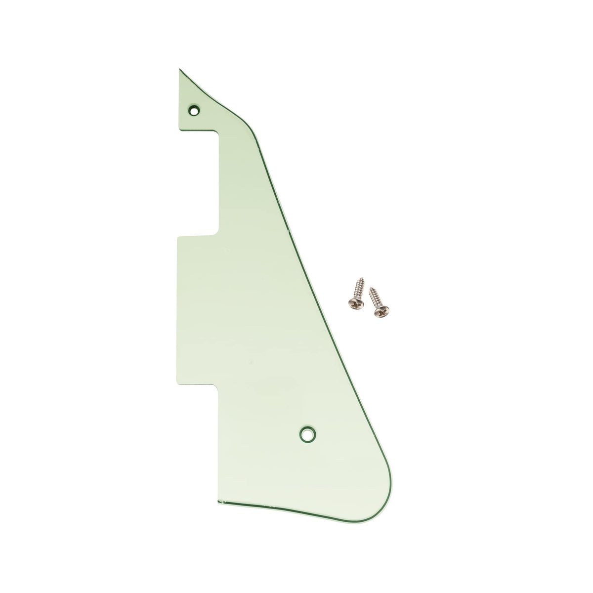 Musiclily Electric Guitar Pickguard Compatible With Usa Les Paul Modern Style,3Ply Ivory
