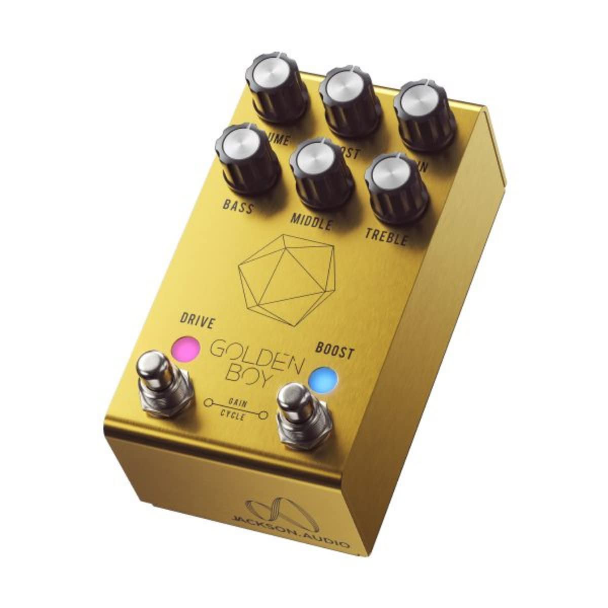 Jackson Audio Golden Boy Transparent Overdrive Guitar Effects Pedal (GOLDENBOY)