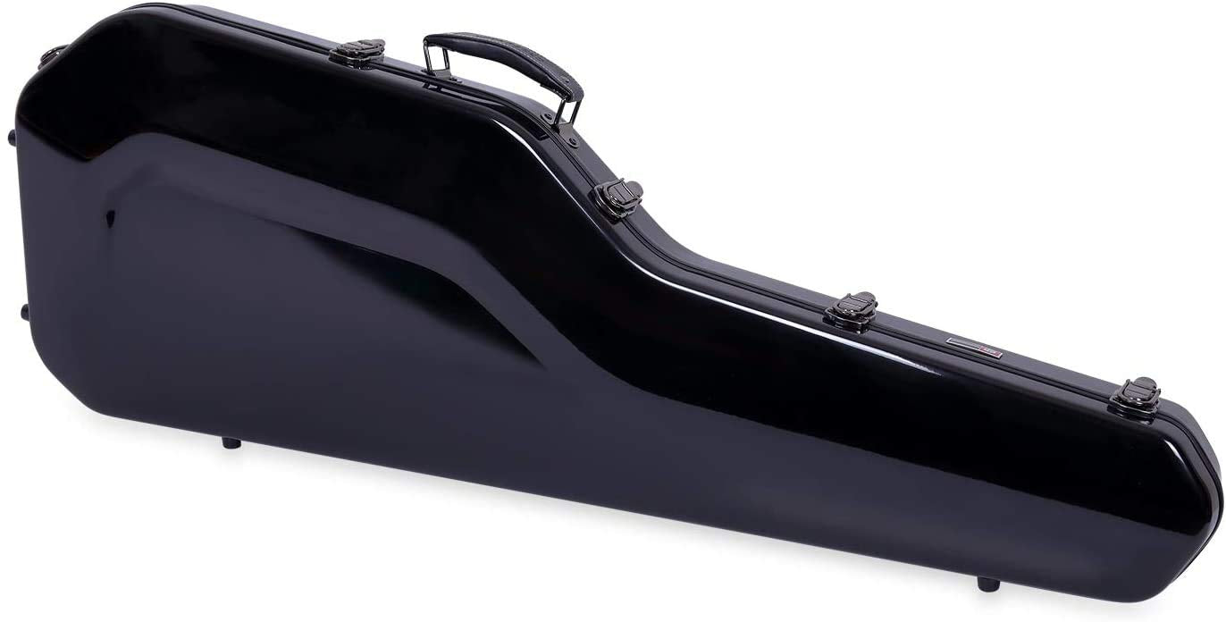 Crossrock Fiberglass Backpack Style Black Electric Guitar Case