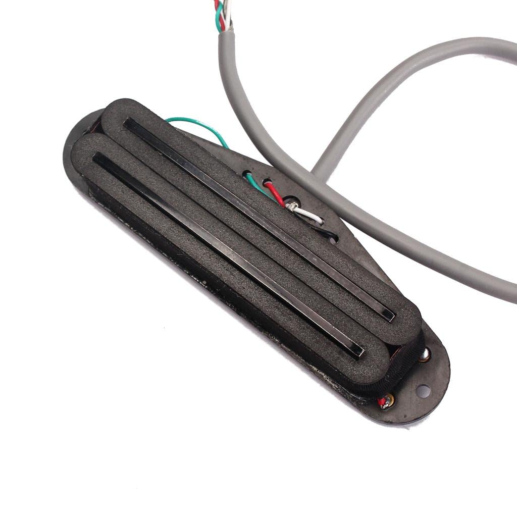 Merishopp Black Belcat Guitar Hot Rails Pickup For St Parts Mini Humbucker| Musical Instruments & Gear|Guitars & Basses|Parts & 