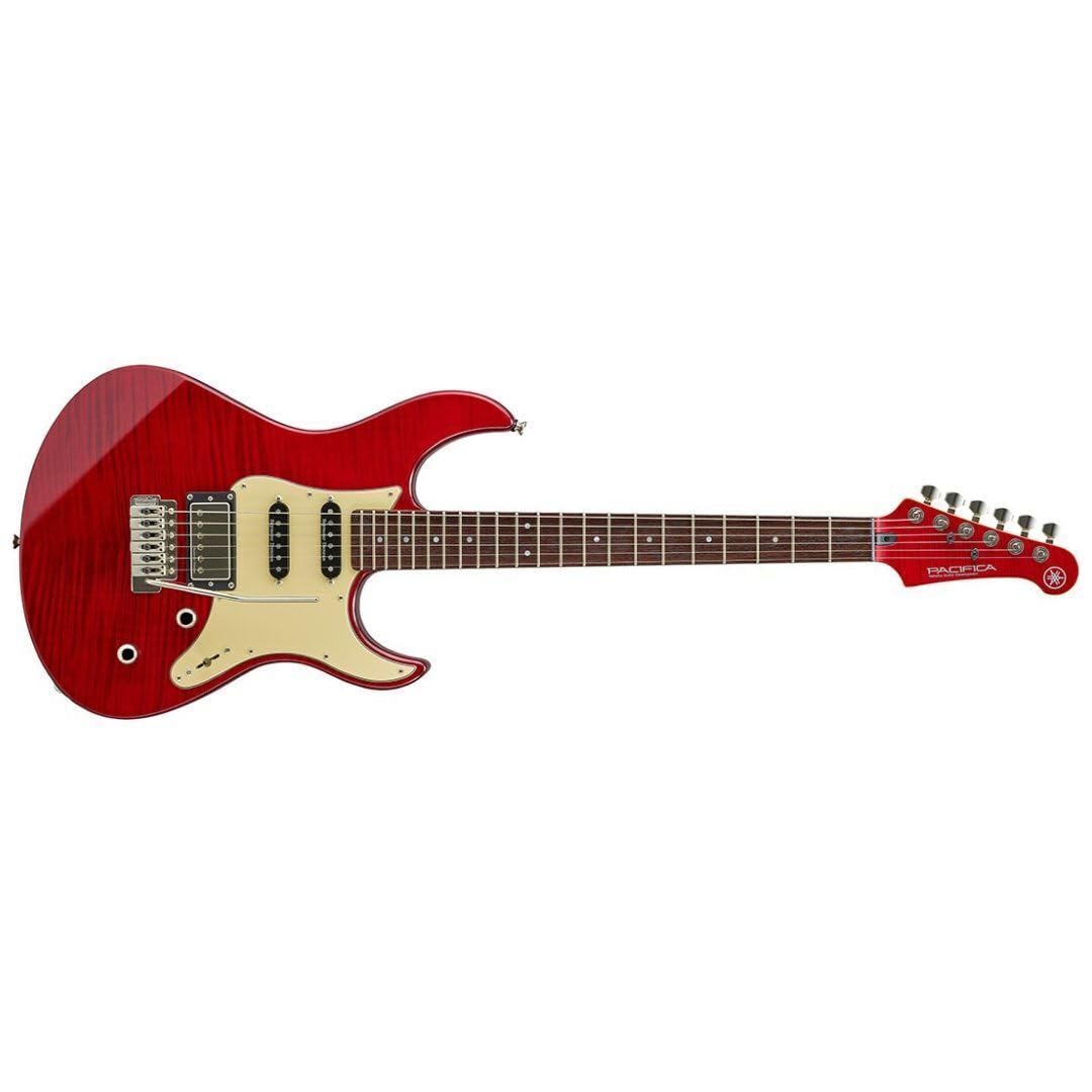 Yamaha PAC612VIIFMX Pacifica Electric Guitar - Fired Red