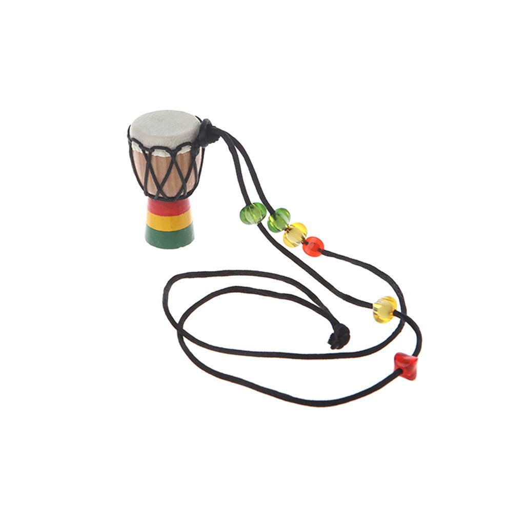 Abicial Wooden Classic Jambe Drummer Mini Djembe Percussion African Hand Drum Bongo Gift