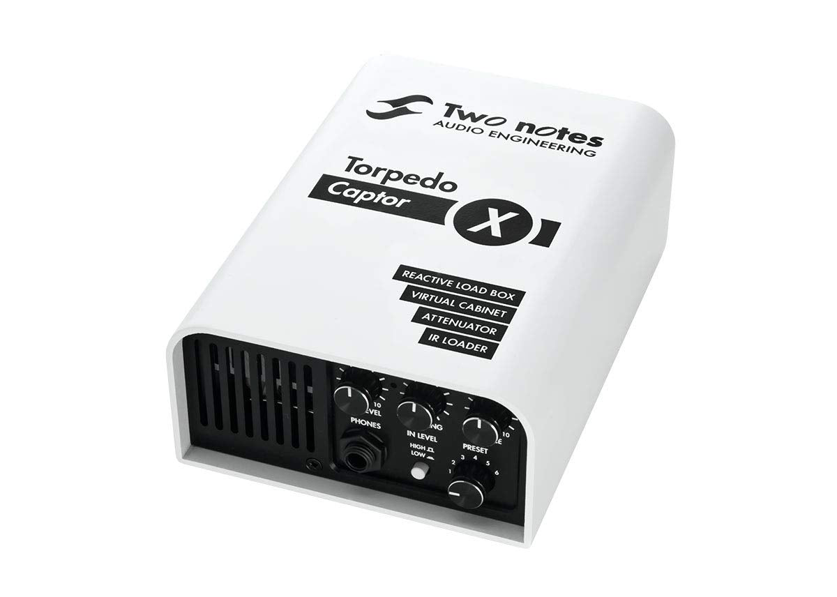 Two Notes Torpedo Captor X Reactive Loadbox DI and Attenuator - 8-ohm
