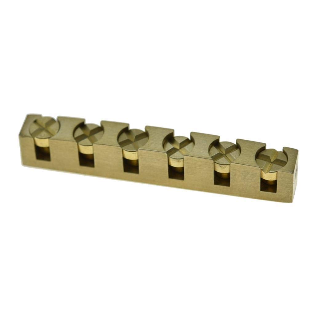 Dopro 43mm Height Adjustable Guitar Nut Brass Guitar Nut for Gibson Les Paul/LP SG Electric Guitar