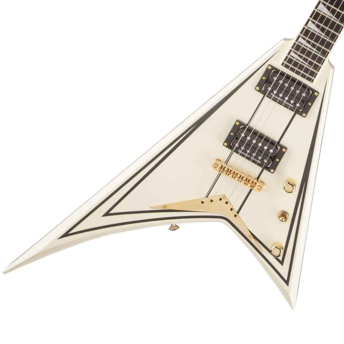 Jackson Rrt3 Pro Series Rhoads - Ivory With Black Pinstripes
