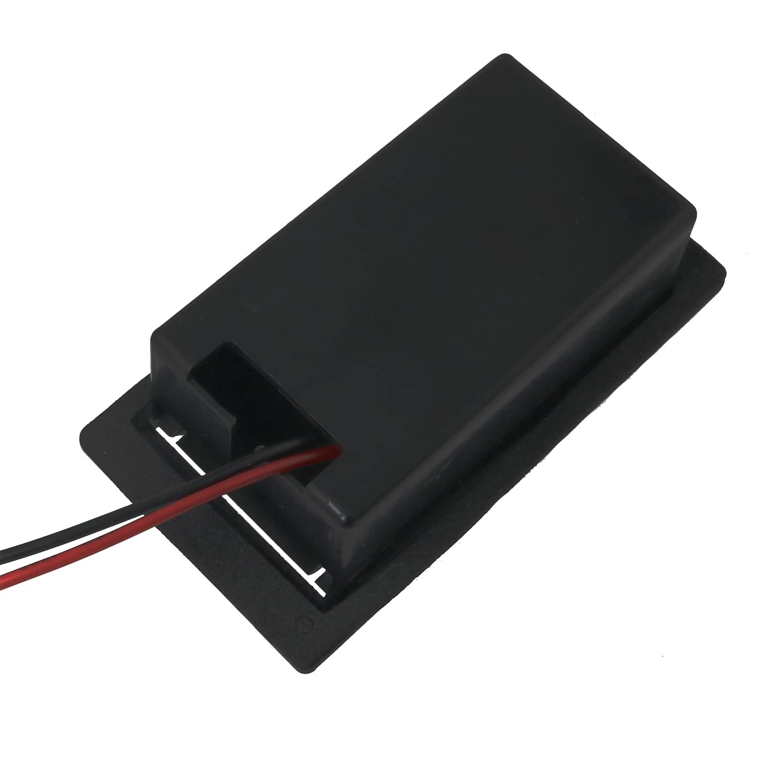 MEETOOT 9V Battery Box Case Holder 72.5x38x22mm Guitar Battery Cover Box for Active Guitar Bass Pickup