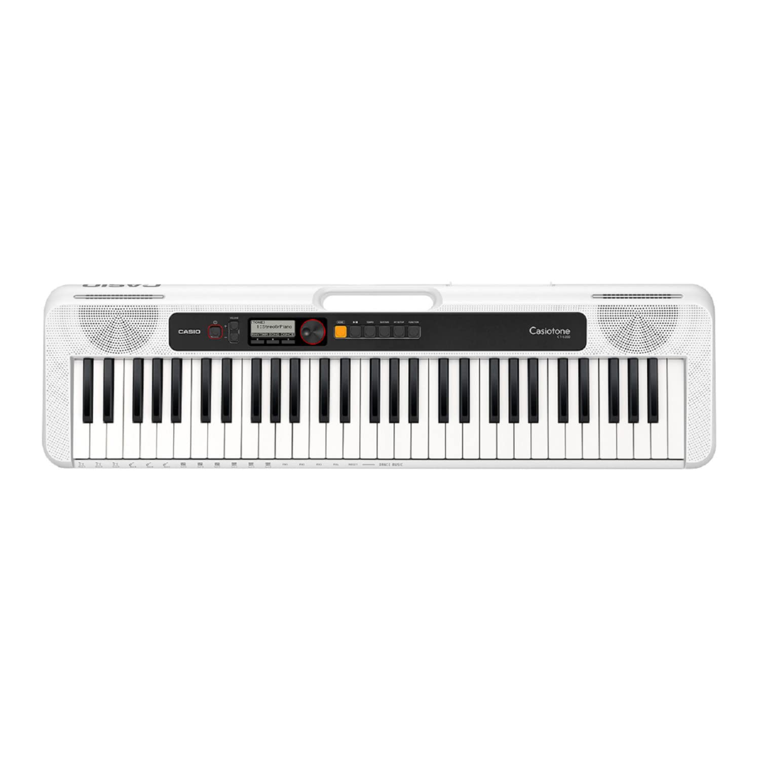 Casio Casiotone CT-S200WE 61-Key Portable Keyboard (White)