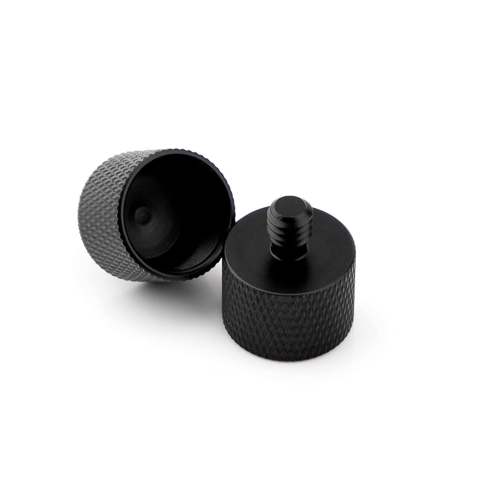 Savita 2Pcs Mic Foot Adapter Screw Thread Adapter 5/8 To 1/4 Tripod Screw Adapter For Camera Monitor Microphone Stand