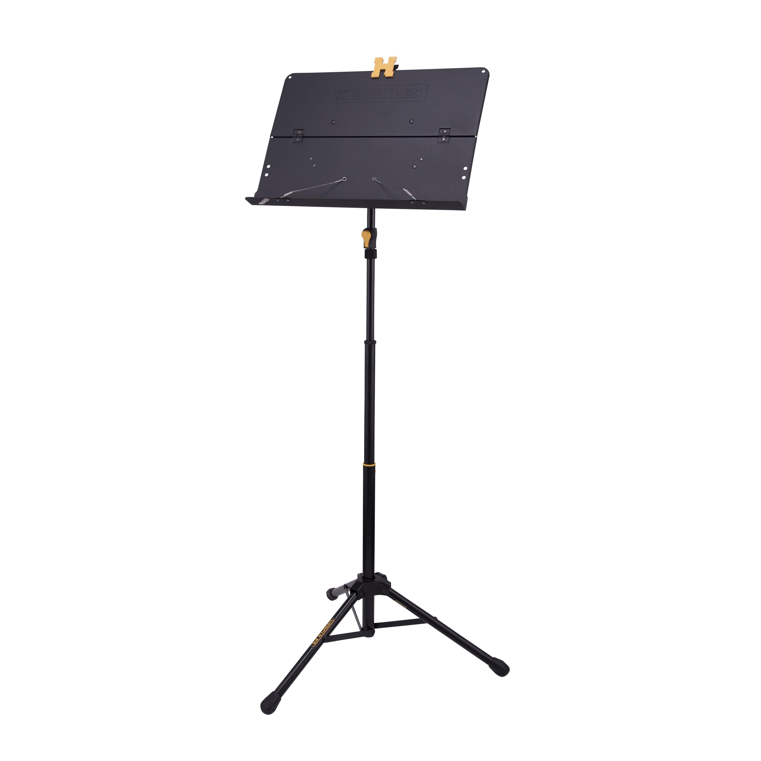 Hercules BS408B PLUS Orchestra Stand, Solid Desk