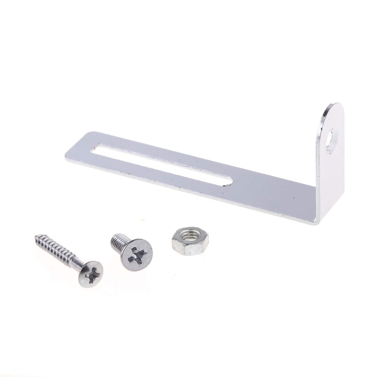 Musiclily Steel Pickguard Bracket Support for Epiphone Les Paul Style Electric Guitar,Chrome