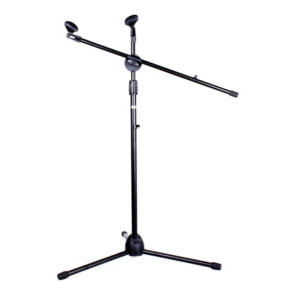 Mx Professional Boom Microphone Stand - HeavyDuty Adjustable Mic Stand With 36 Telescopic Boom, 2.5Lb Desk Mount Base, 360 Swive