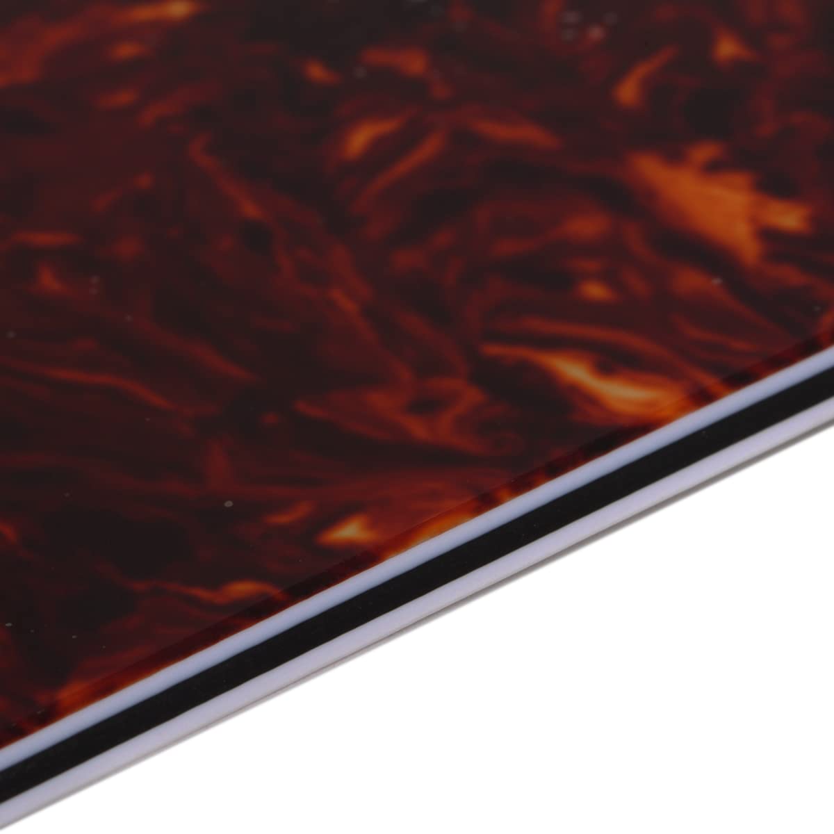 Musiclily Pro 12 Holes Wide Range HH Tele Pickguard For USA/Mexico Fender 72 Telecaster Thinline Style Electric Guitar, 4Ply Tor