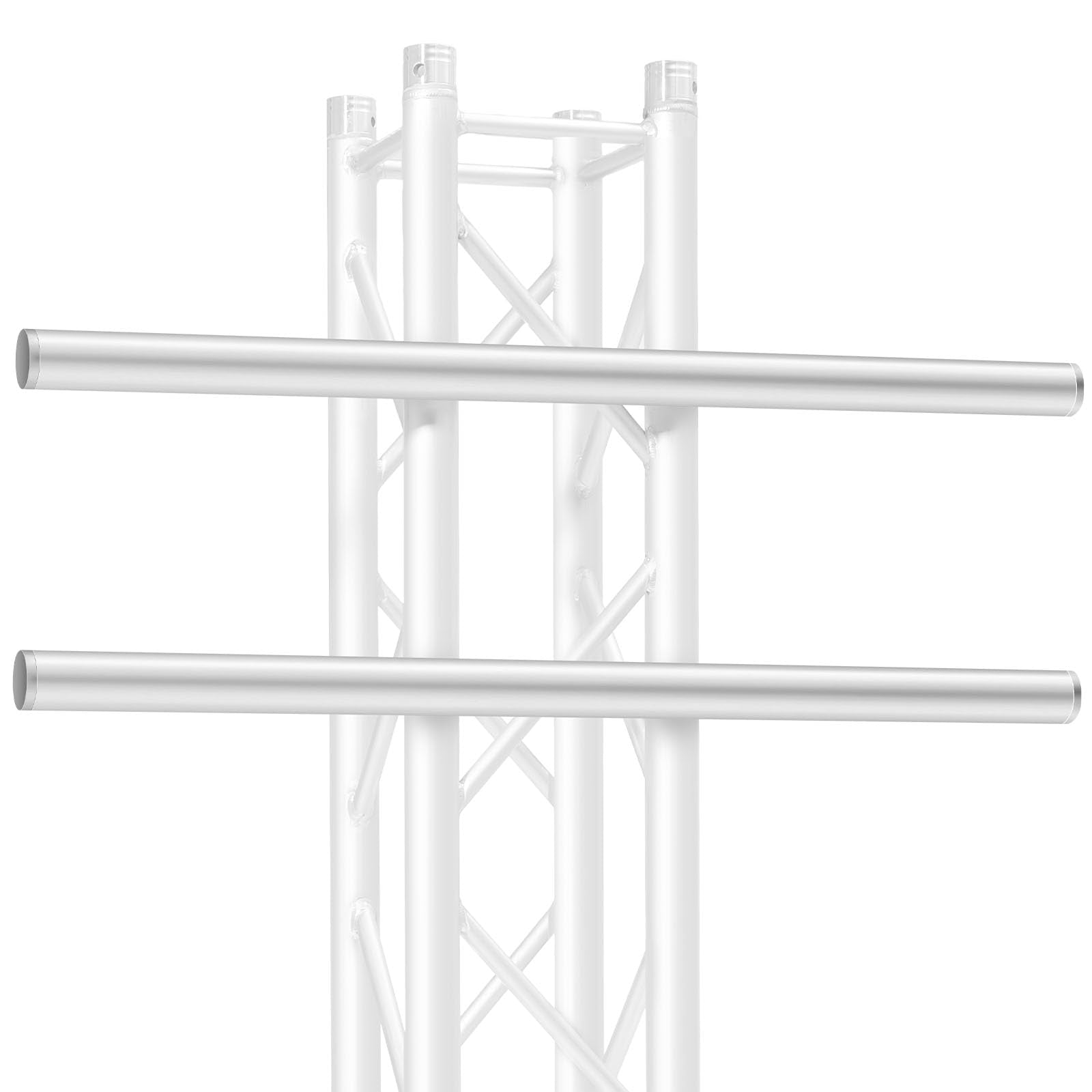 Yaocom 2 Pcs 40 Inch Truss Mounting Pole Extension Pole for Mounting Stage Lighting Aluminum Truss Tube with Dual Clamp for Pro 