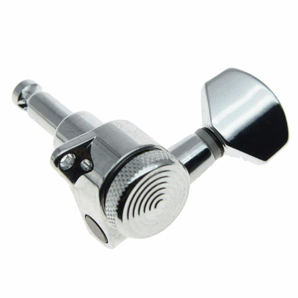 Dopro Lefty Chrome Locking Guitar Tuners Left Handed Tuning Keys Machine Heads Korea Made