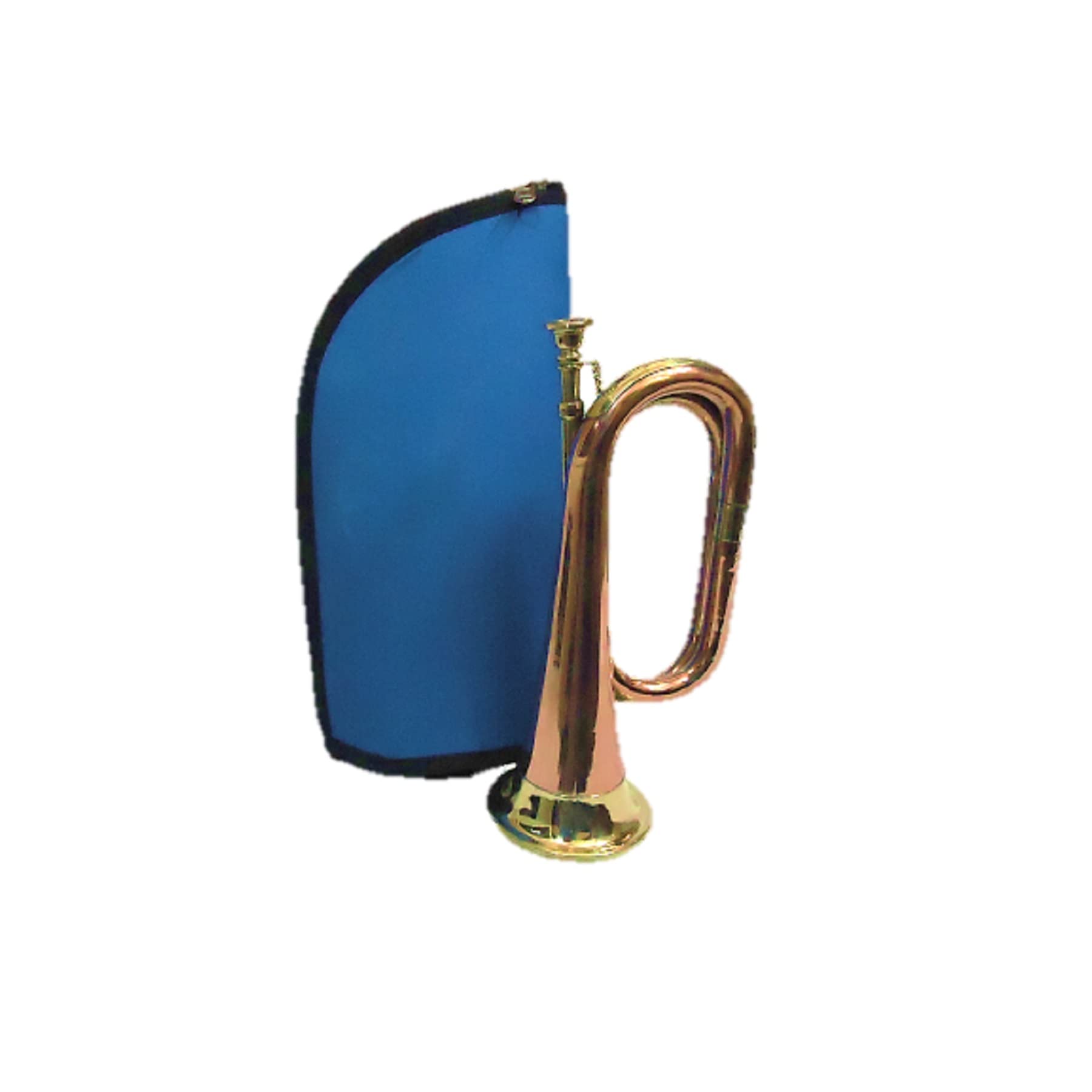 Sm Sai Musicals 800Gm Bugle Brass/Copper With Bag Like Amusic Instrument A Mediam Size/Good Sound