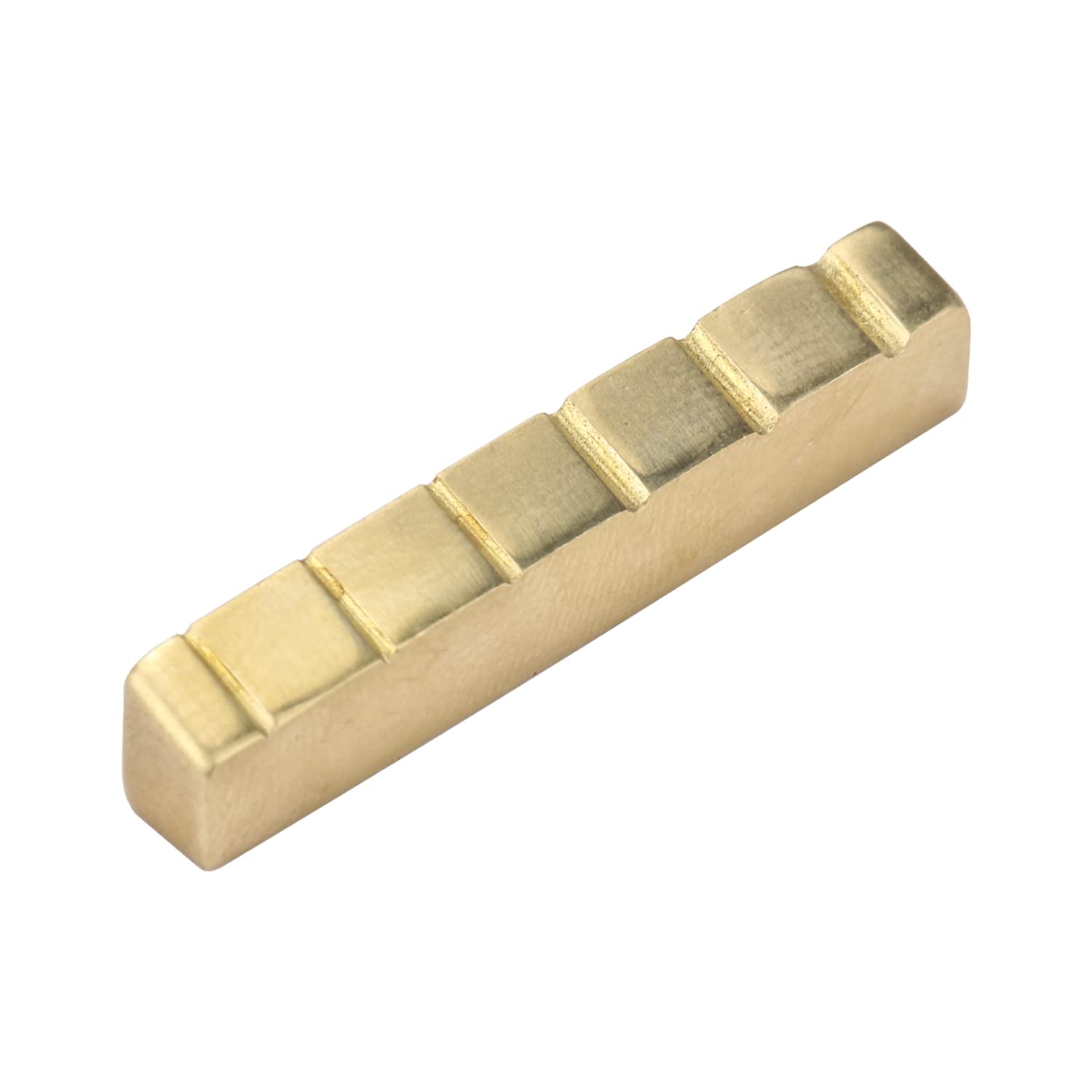 43Mm 6 String Guitar Nut - Pre-Slotted Brass Nuts Replacement For Epi Lp Sg Style Electric Guitar