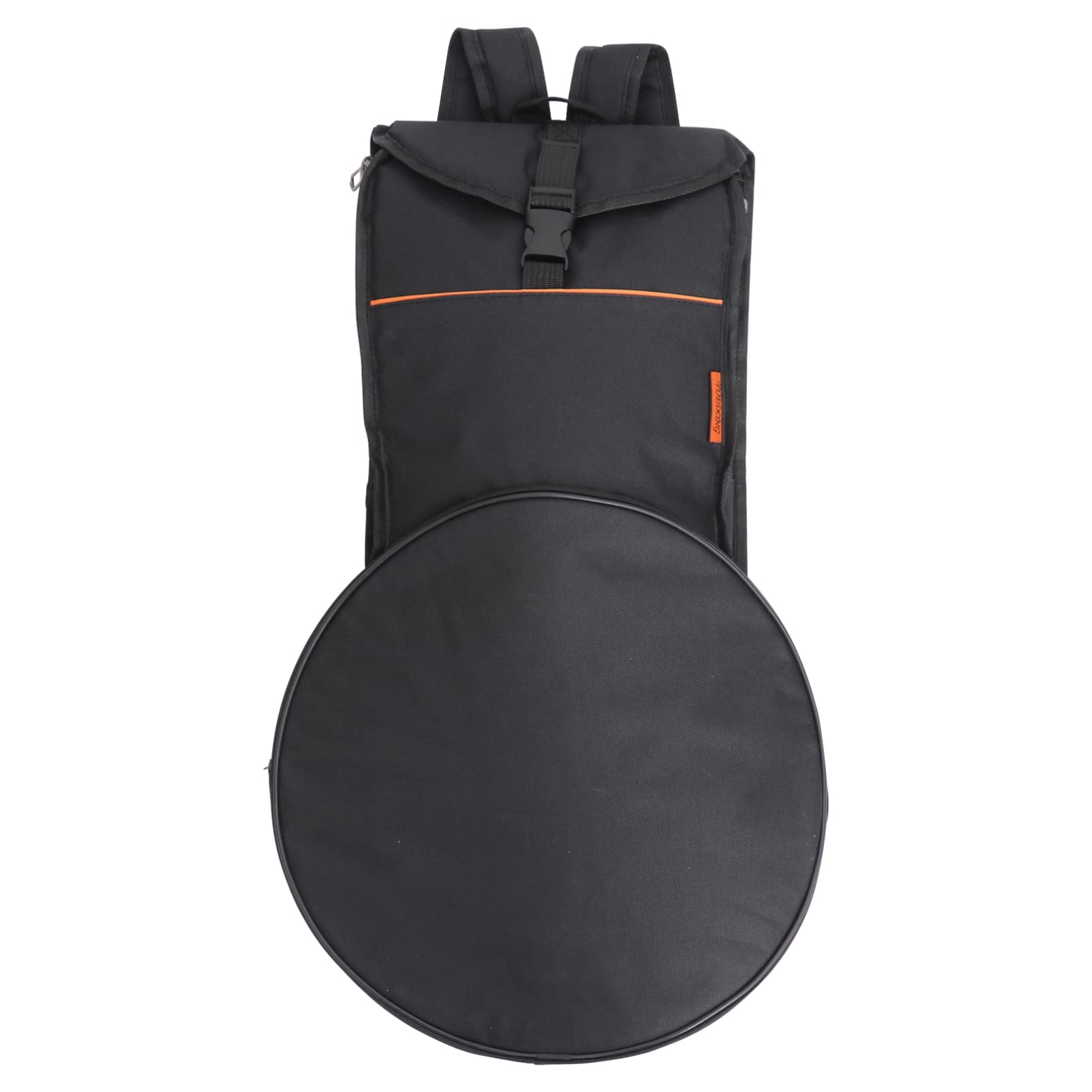 Vaguelly Drum Accessories Drum Accessories 12 Inch Portable Dumb Drum Bag Backpacks Fabric Silent Drum Practice Pad Storage Bag 