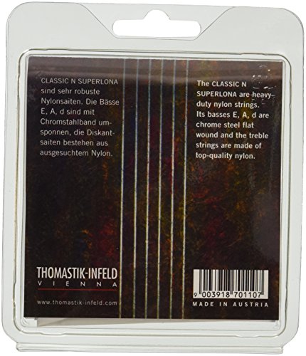 Thomastik-Infeld CF127 Classical Guitar Strings: Classic N Series 6 String Set Strings E, B, G, D, A, E Set