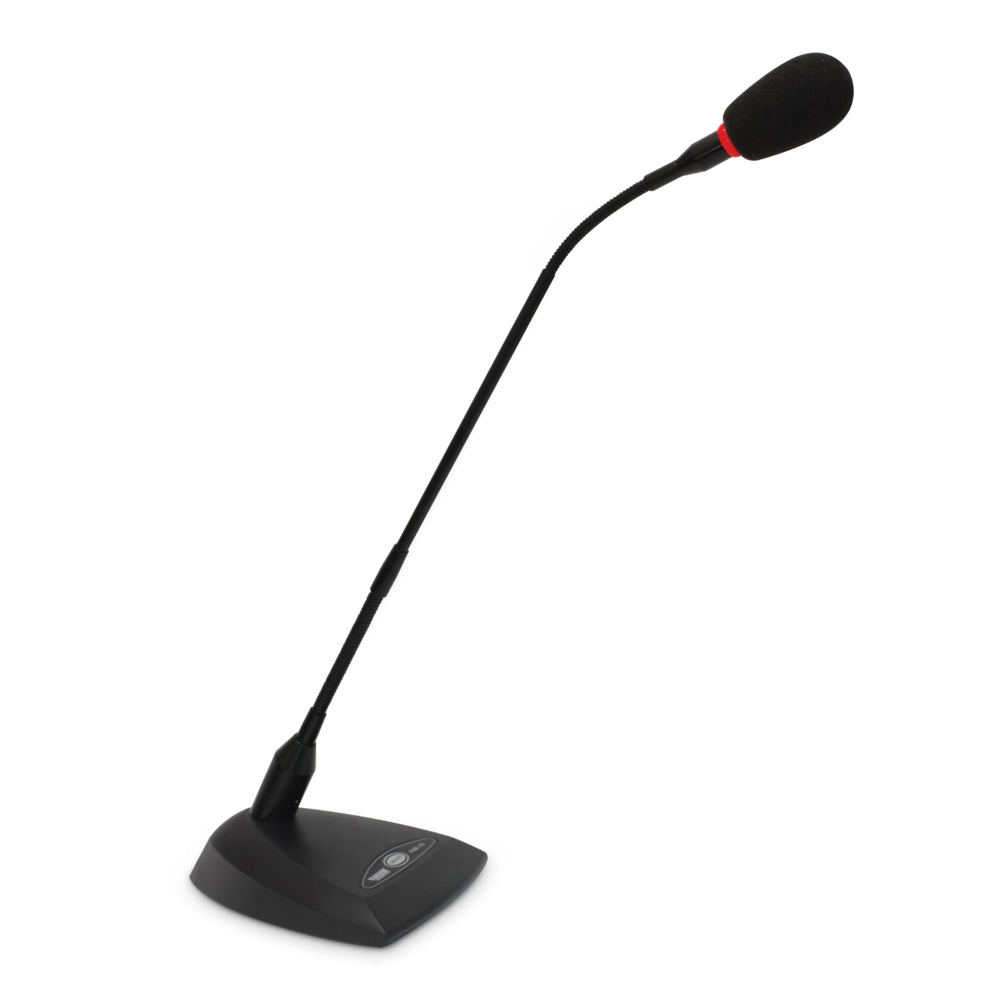 NOVIK NEO FNK-10 Gooseneck Condenser Mic with pop Filter - XLR Microphone for Podium, Church, Broadcast, Lectern, Conference & S