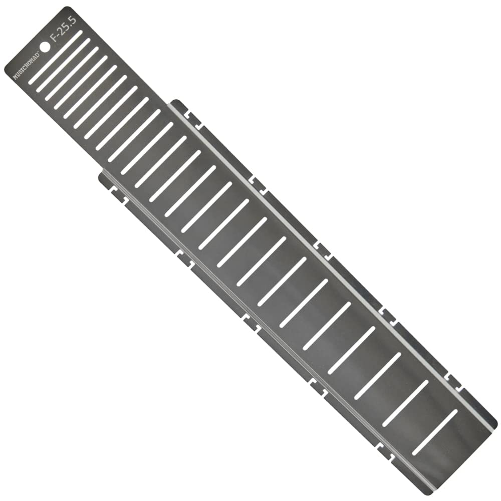 Musicnomad Fret Shield - Total Fretboard Protector Guard Tool For Fret Polishing On 25.5'' Guitar Fret Scale (Mn800)