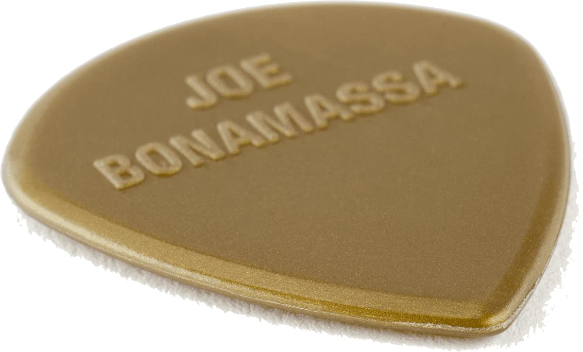 JIM DUNLOP Bonamassa Jazz III Gold Guitar Picks, 24 Pack (47RJB3NG)