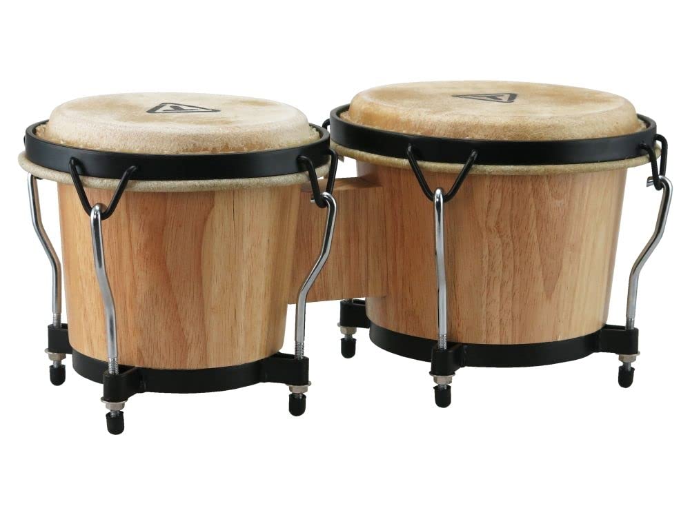 Tycoon Percussion 6 Inch & 7 Inch Ritmo Bongos - Natural Finish