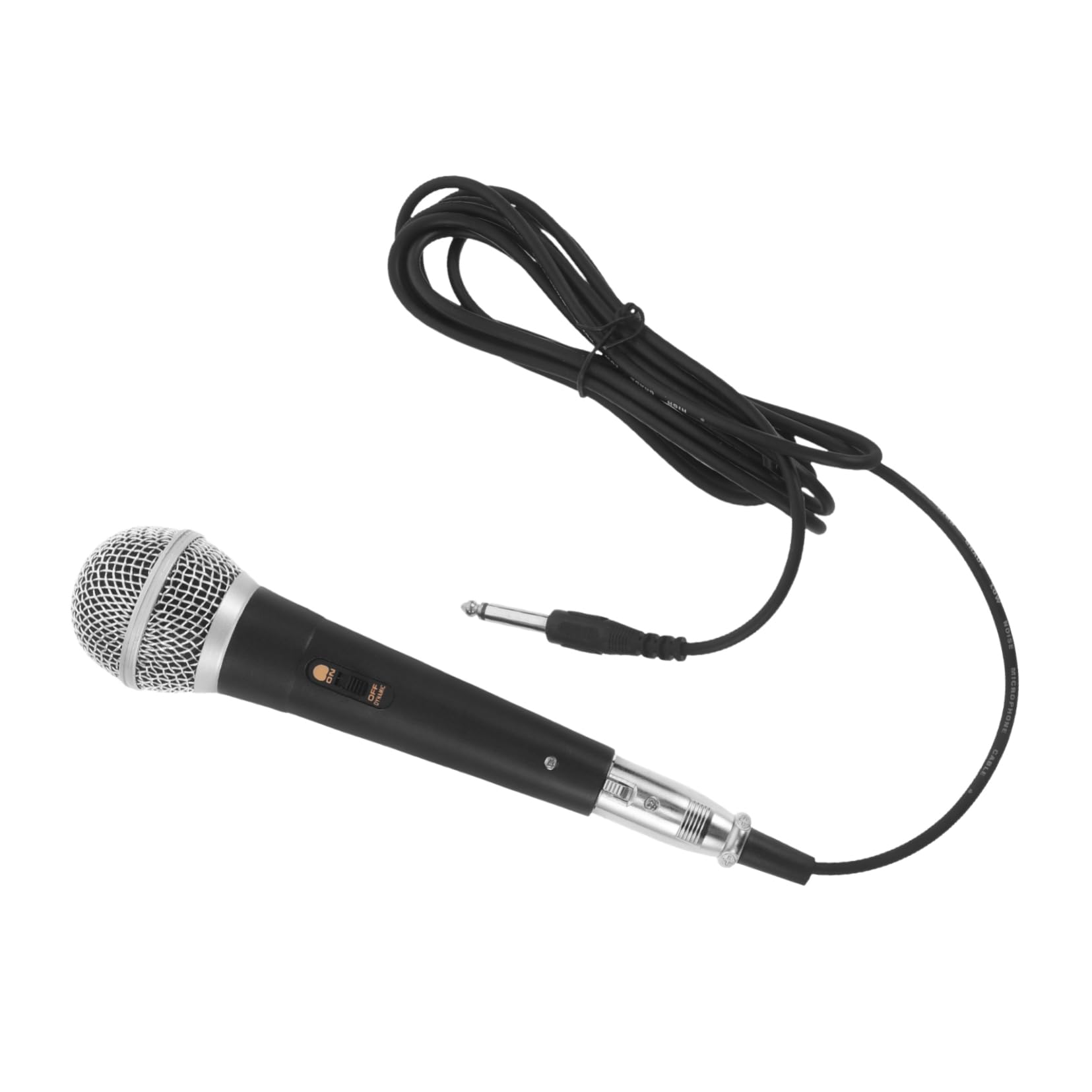 Togeval Handheld Dynamic Vocal Microphone Cord Play Wired Mic For Karaoke Machines User-Friendly And Construction For Singing An