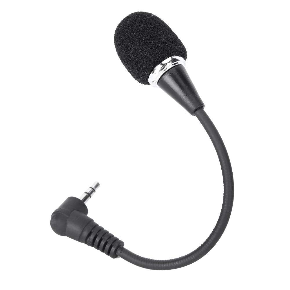 Mini Microphone Condenser,Omnidirectional Flexible Head Vocal Pickup Audio Amplified Equipment Standard 1/8 Inch (3.5 Mm) Aux-in