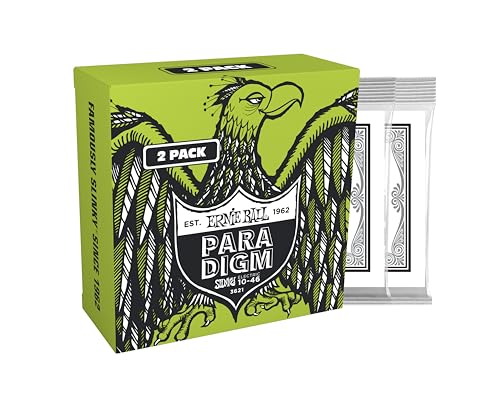 Ernie Ball Regular Slinky Paradigm Electric Guitar Strings Amazon Exclusive 2 Pack 10-46 (P03621)