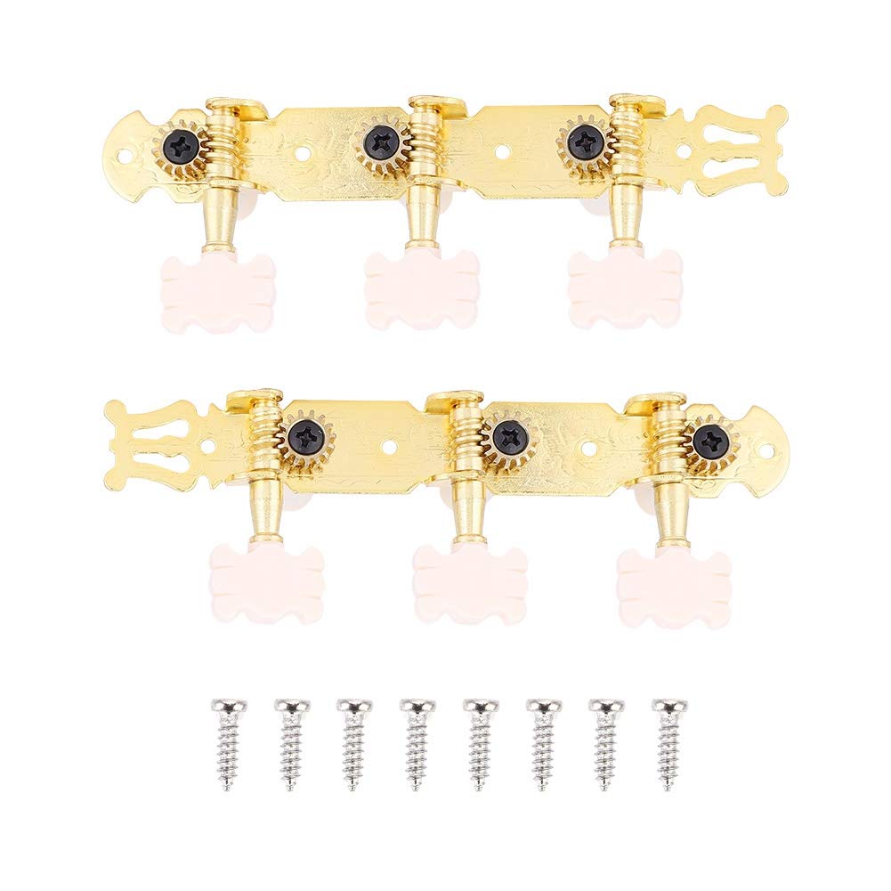 Classical Guitar String Tuning Peg Tuners Machine Heads Gold