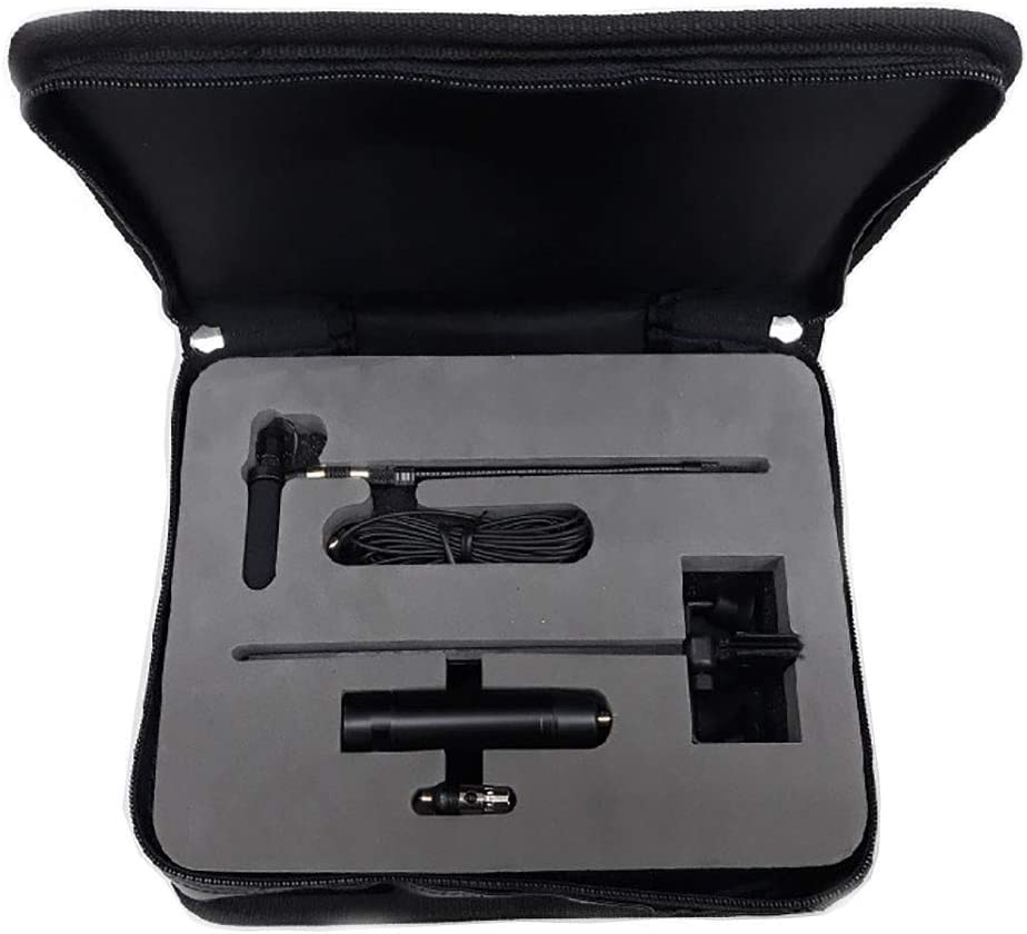 Rannsgeer PMMB19-Cello Musical Instrument Microphone with Cello Clamp & 5 Connectors