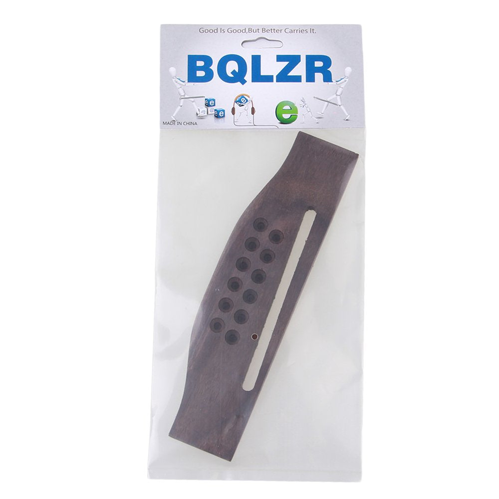 BQLZR 12 String Guitar Bridge Acoustic Guitar bridge Rosewood Great Polish